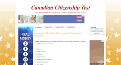 Desktop Screenshot of citizenshiptest-canada.com